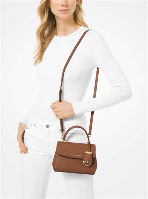 michael michael kors ava extra small leather crossbody